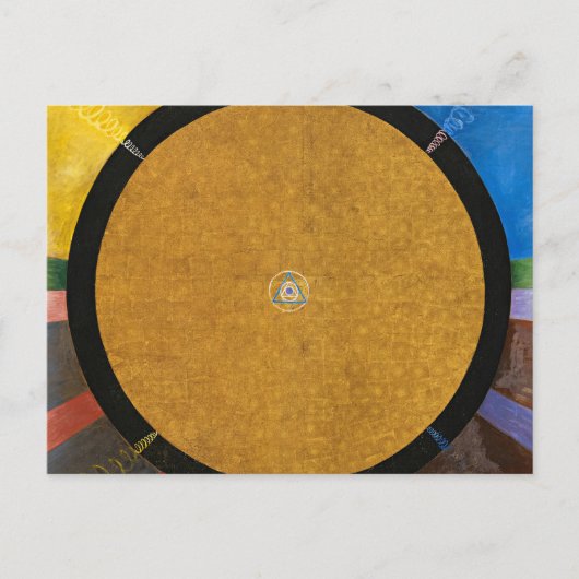 Altarpart, Group X, No.3 van Hilma af Klint Briefkaart (Voorkant)