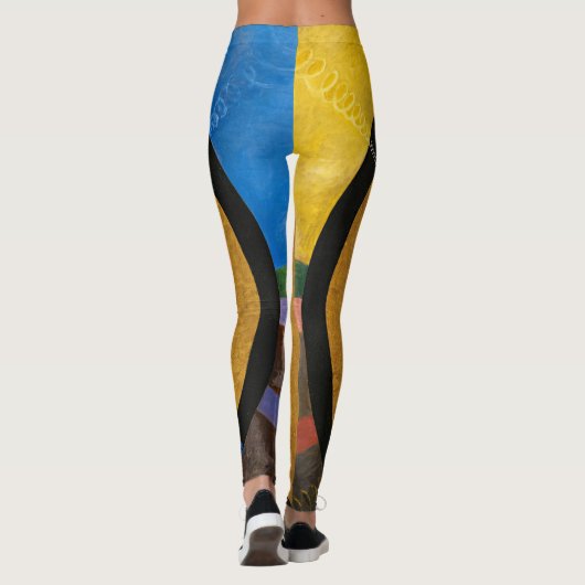 Altarpart, Group X, No.3 van Hilma af Klint Leggings (Achterkant)