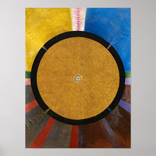 Altarpart, Group X, No.3 van Hilma af Klint Poster (Voorkant)