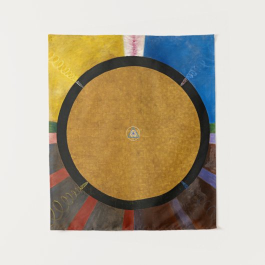 Altarpart, Group X, No.3 van Hilma af Klint Wandkleed (Voorkant)