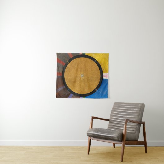 Altarpart, Group X, No.3 van Hilma af Klint Wandkleed (In Situ (horizontaal))