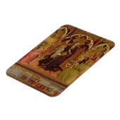 Altarpart van de Madonna van de sneeuw, c.1430-32  Magneet (Linkerzijde)