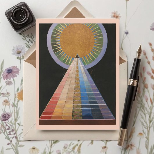 Altarpiece No 1,Group X Altarpieces,Hilma af Klint Briefkaart