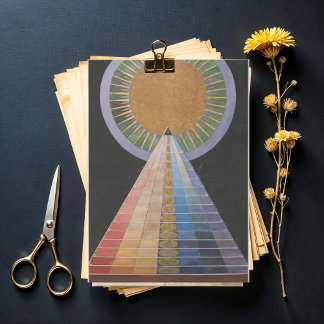 Altarpiece No 1,Group X Altarpieces,Hilma af Klint Tissuepapier