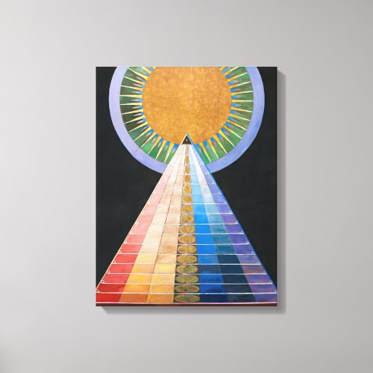 Altarstuk 1 | Hilma af Klint | Canvas Afdruk (Voorkant)