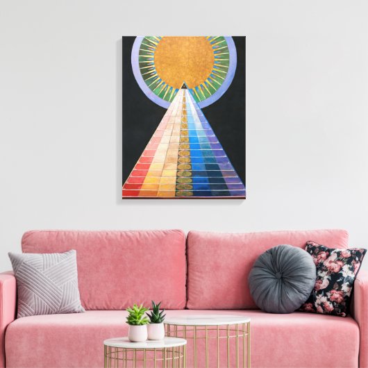 Altarstuk 1 | Hilma af Klint | Canvas Afdruk (Insitu (Woonkamer))