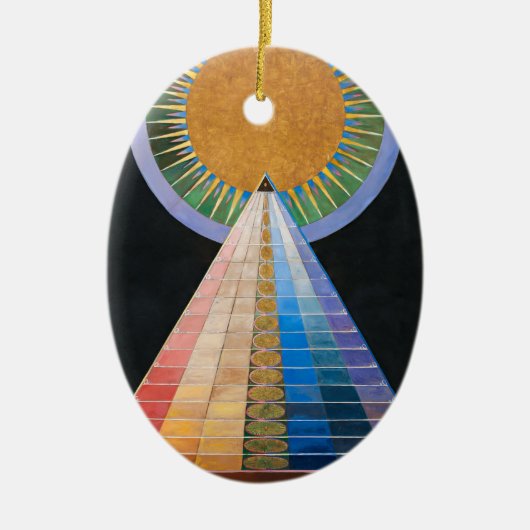 Altarstuk 1 | Hilma af Klint | Keramisch Ornament (Voorkant)