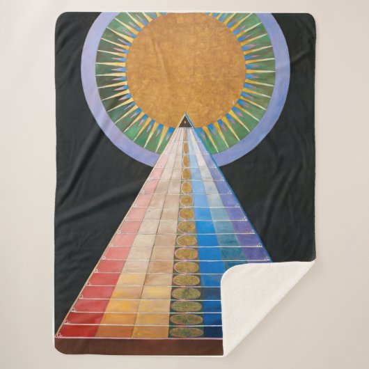Altarstuk 1 | Hilma af Klint | Sherpa Deken (Voorkant)