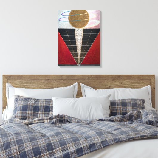 Altarstuk 2 | Hilma af Klint | Canvas Afdruk (Insitu (Slaapkamer))