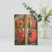 Altarstuk van alle heiligen briefkaart (Staand voorkant)