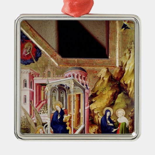 Altarstuk van de Chartreuse de Champmol 2 Metalen Ornament (Voorkant)