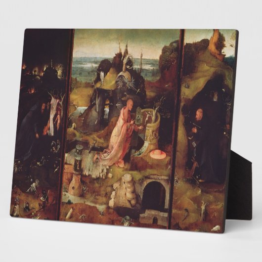 Altarstuk van de Hermits (olie op het paneel) Fotoplaat (Zijkant)