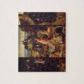 Altarstuk van de Hermits (olie op het paneel) Legpuzzel (Verticaal)