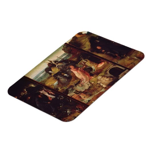 Altarstuk van de Hermits (olie op het paneel) Magneet (Linkerzijde)