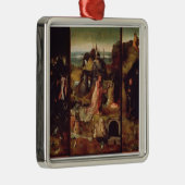 Altarstuk van de Hermits (olie op het paneel) Metalen Ornament (Rechts)