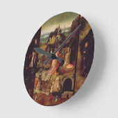 Altarstuk van de Hermits (olie op het paneel) Ronde Klok (Hoek)