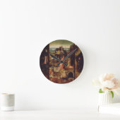 Altarstuk van de Hermits (olie op het paneel) Ronde Klok (Huis)