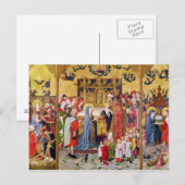 Altarstuk van de zeven vreugde van de Maagd Briefkaart (Voorkant / Achterkant)