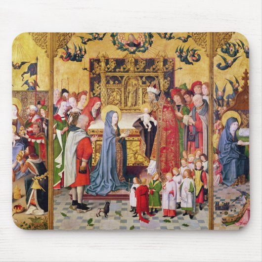 Altarstuk van de zeven vreugde van de Maagd Muismat (Voorkant)