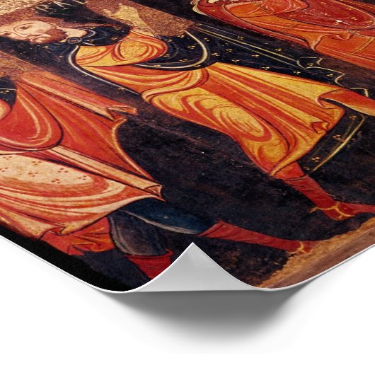 Altarstuk van St. Maria de Avila Poster (Hoek)