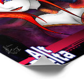 AltDelta Art Series: Shiki met zwaard Poster (Hoek)