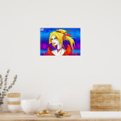 AltDelta: Geel Geisha Poster (Keuken)