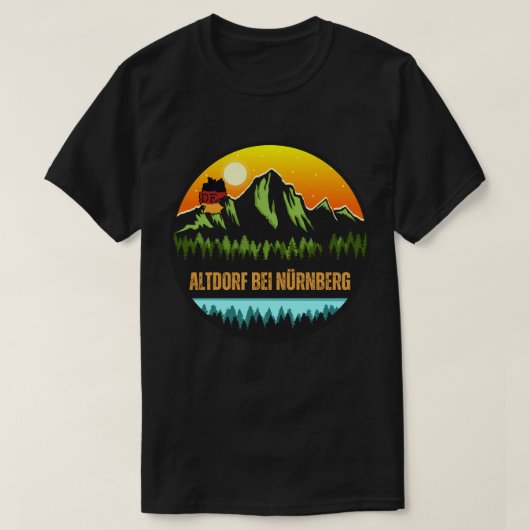 Altdorf bei Nürnberg, Duitsland T-shirt (Design voorkant)