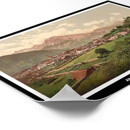 Altdorf, Beieren, Duitsland Poster (Hoek)