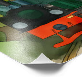 Alte Eisenbahn  Foto Afdruk (Hoek)