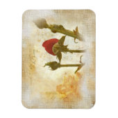 Alte Rose Magneet (Verticaal)