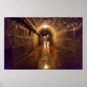 Alte Saline Salt Mine Tunnel Poster (Voorkant)