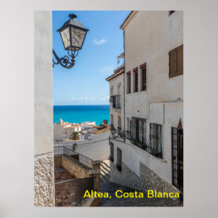Altea, Costa Blanca, Spanje Poster