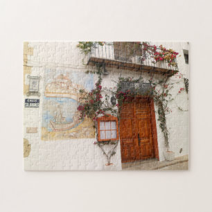 Altea Spain Decorative Doorway and Mural Legpuzzel