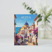 Altea Spanje Briefkaart (Staand voorkant)