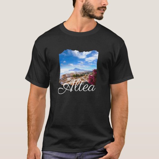 Altea Spanje SouvenirAltea T-shirt (Voorkant)
