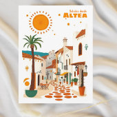 Altea Spanje vakantie Costa Blanca Postcar Briefkaart