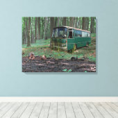 Alter Bus - Old Iron Canvas Afdruk (Insitu (Houten vloer))