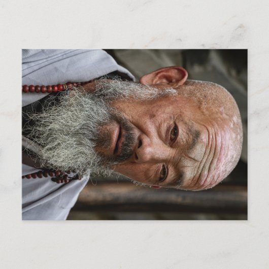 Alter Chinesischer Mönch Briefkaart (Voorkant)