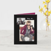 Alter Ego Gemiste Birthday Folded Wenskaart Kaart (Gele Bloem)