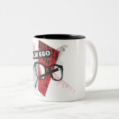Alter Ego Tweekleurige Koffiemok (Voorkant rechts)