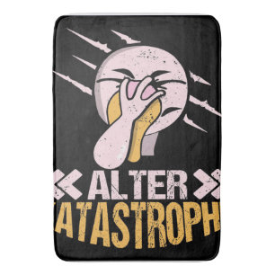 Alter Katastrophe Flamingo   Cadeaueigenaar Flamin Badmat