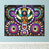 Alter of Gratitude Stretched Canvas Print (Insitu (Houten vloer))