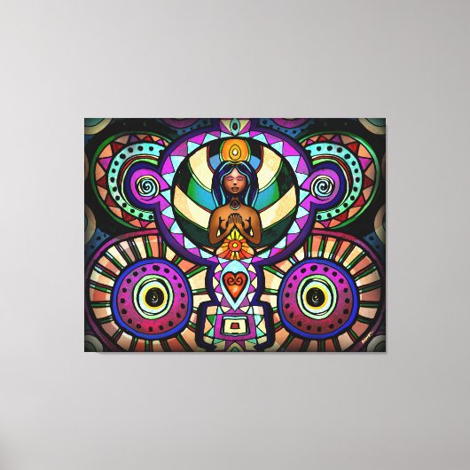 Alter of Gratitude Stretched Canvas Print (Voorkant)