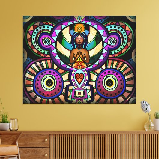 Alter of Gratitude Stretched Canvas Print (Insitu (Woonkamer))