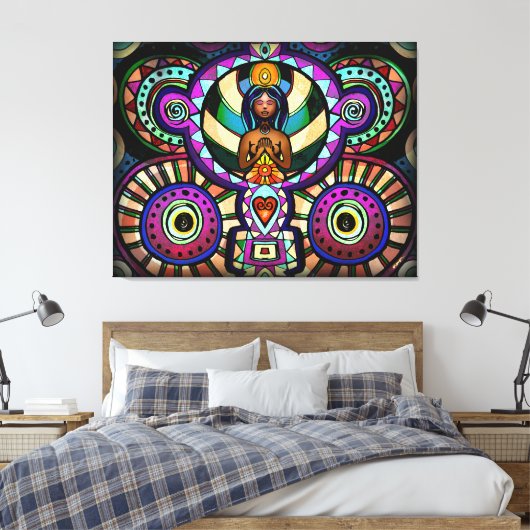 Alter of Gratitude Stretched Canvas Print (Insitu (Slaapkamer))