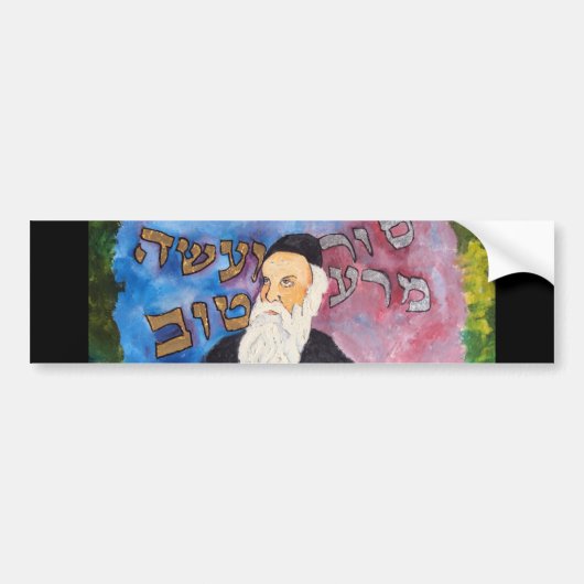 Alter Rebbe Bumpersticker (Voorkant)
