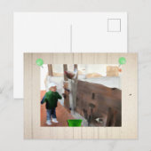 Alter Stall Briefkaart (Voorkant / Achterkant)