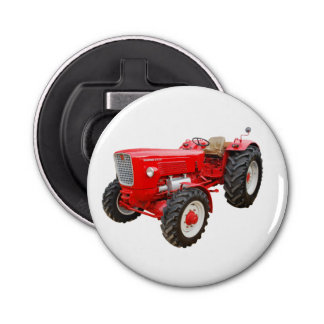 Alter Traktor Güldner Button Flesopener