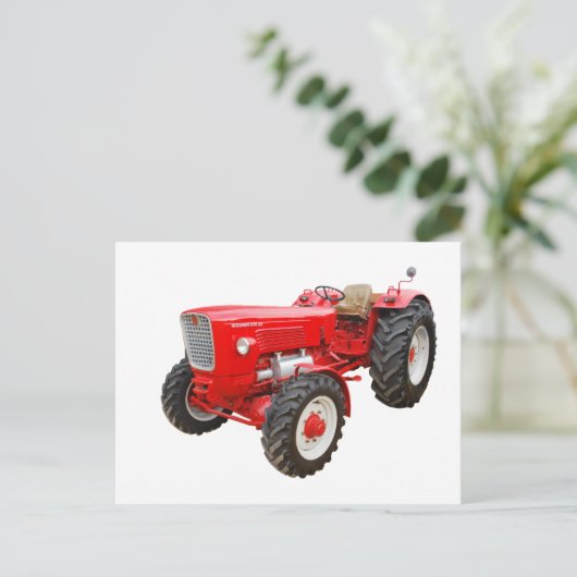 Alter Traktor Güldner G 75 AS Briefkaart (Staand voorkant)