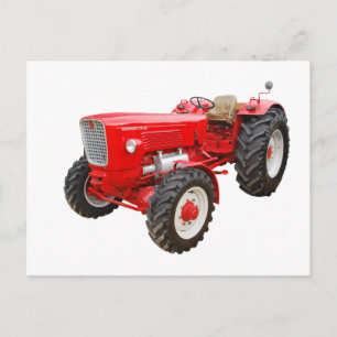 Alter Traktor Güldner G 75 AS Briefkaart